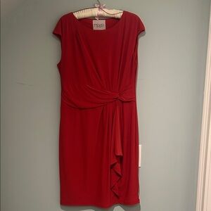 RSVP Asymmetrical Red Dress